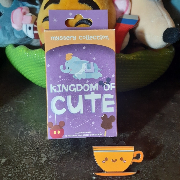 Disney Accessories Disney Kingdom Of Cute Tea Cup Pin Poshmark